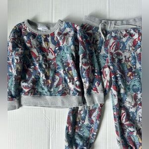 GAP Kids Superhero Matching Set - Gray, Blue, Red